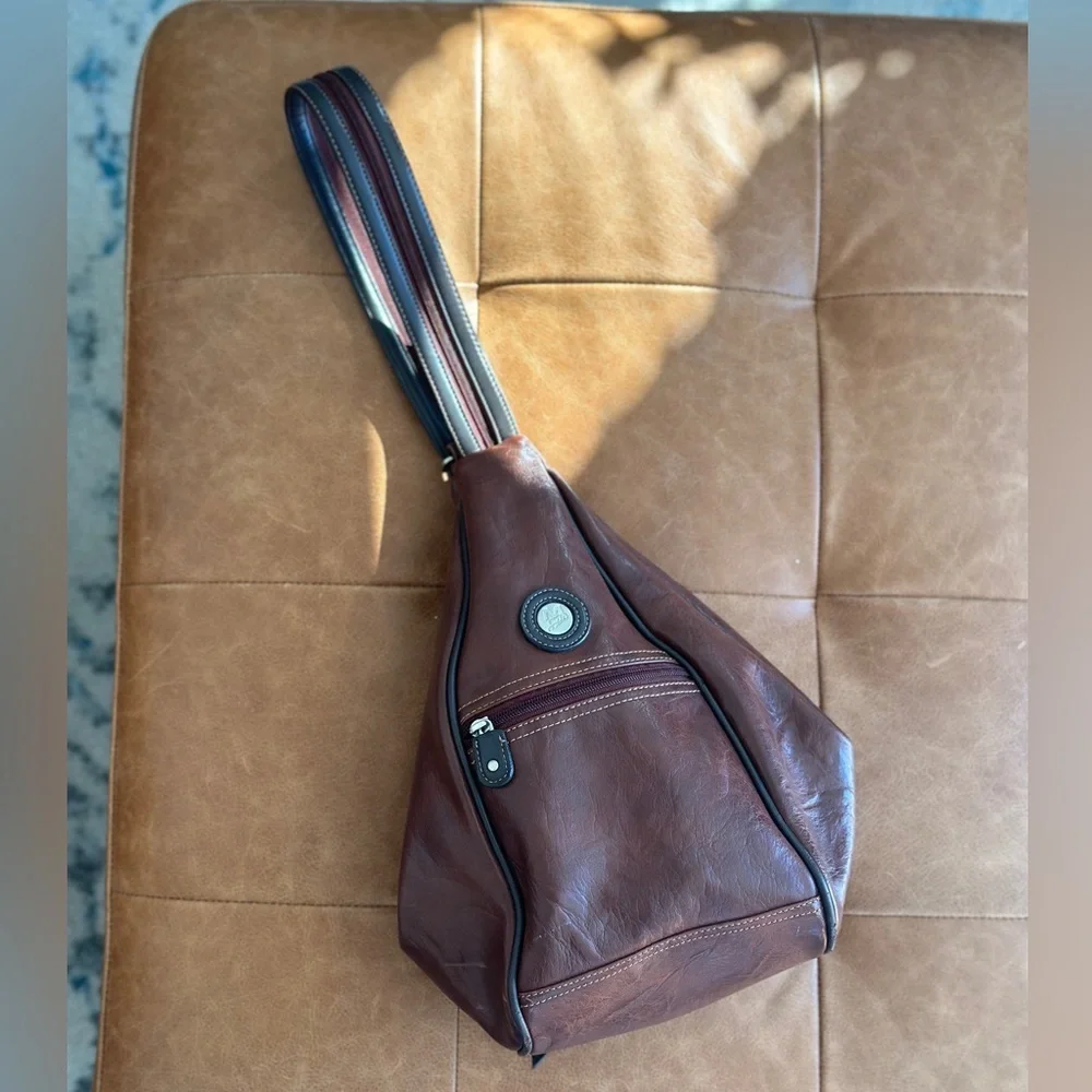 Mouflon Faux leather Backpack - tan/dark brown - Picture 3 of 11